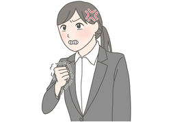 be averse toのイラスト